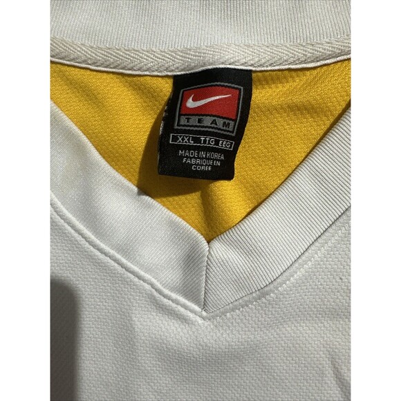 Vtg Nike Team Los Angeles Lakers Warm Up Shooting Jersey Tank Sz XXL 90s HTF - Picture 3 of 9